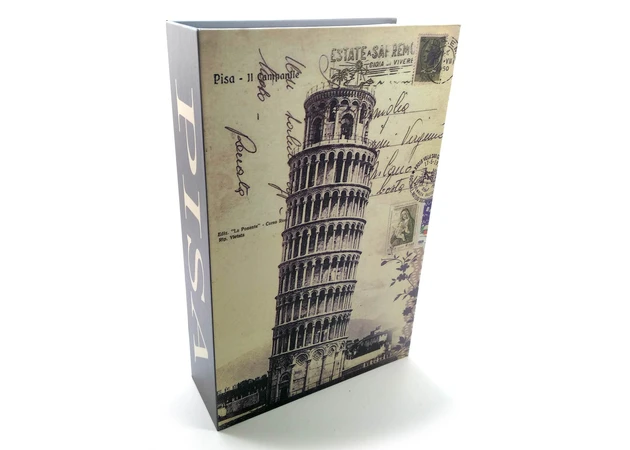 Фото 1 - Книга-сейф Пизанская башня (24,5х16х5,5 см)