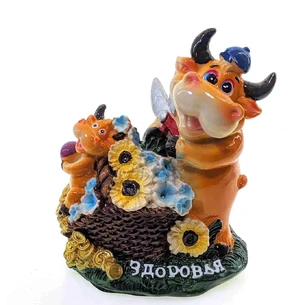 Коровы копилка (10х8х7 см) A
