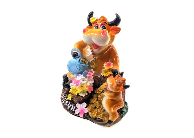 Фото 1 - Cow piggy bank (10x8x7 cm) C