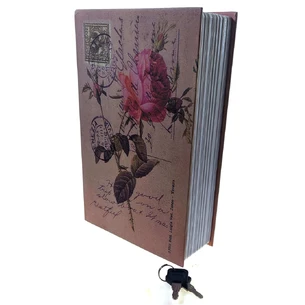 Книга-сейф Роза (24,5х16х5,5 см)
