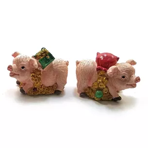 Копилка Поросенок (2 шт/уп) (8,5х6х5,5 см)