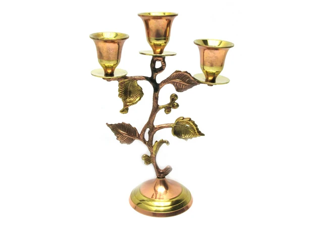 Фото 1 - Bronze candlestick for 3 candles (19.5x13x7 cm) A