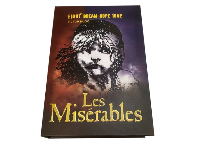 Фото 1 - Книга-сейф Les Miserables (22х15х5,5 см)