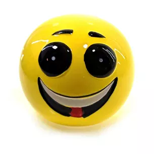 Piggy bank ceramic Smile (d-9 cm)