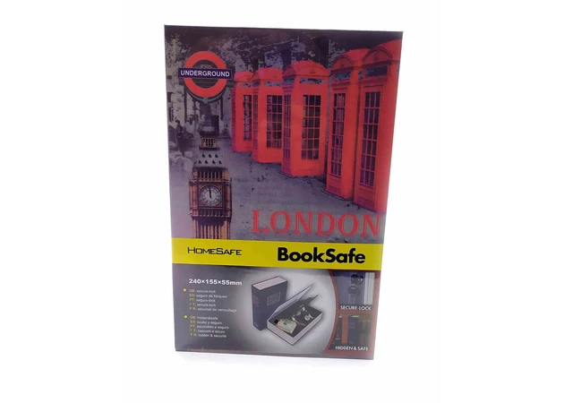 Фото 1 - Книга-сейф London (24,5х16х5,5 см)