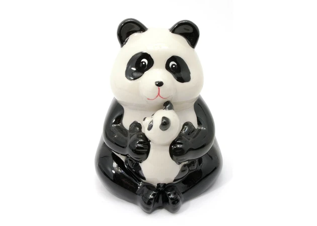Фото 1 - Piggy bank ceramic Panda (10.9x10.4x13.4 cm)