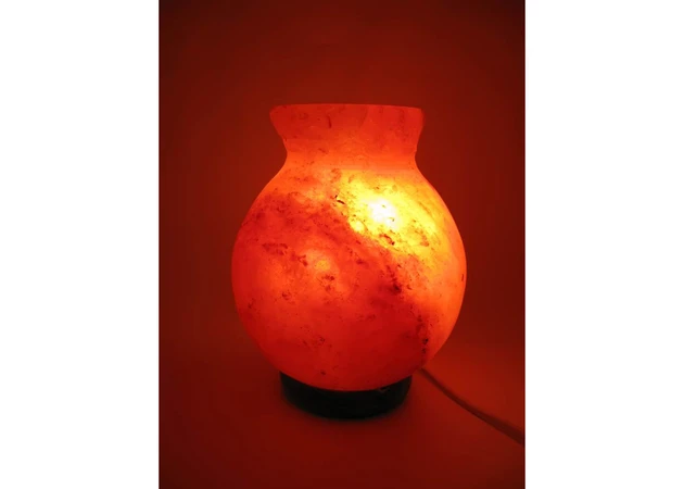 Фото 1 - Salt lamp (SL-32) Vase 2.1 kg. (D-12, h-17 cm) (8 pcs box) (Himalayan salt)
