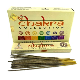 Chakra Collection (7 Чакр) (15 gms) (Mother nature products) (набір 7 пачок) пилкові пахощі