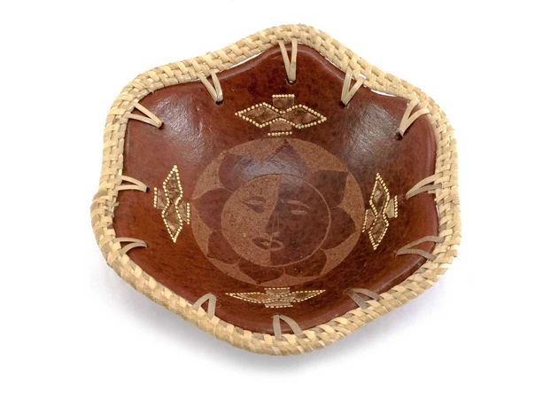 Фото 1 - Terracotta dish Sun (d-16 cm h-6 cm)