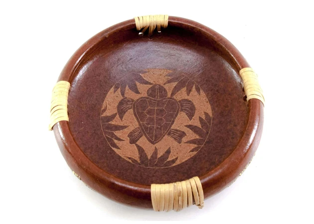Фото 1 - Terracotta dish Turtle (d-16.5 h-4.5 cm)