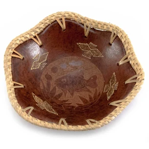 Terracotta dish Fish (d-16 cm h-6 cm)