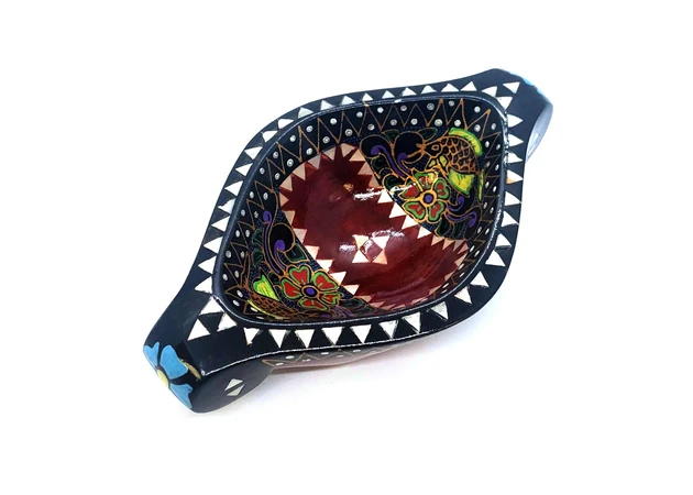 Фото 1 - Brother Rook made of solid wood inlaid with mother-of-pearl (16.5x10x3.5 cm)L