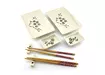 Фото 2 - Sushi service Sakura on a white background (2 persons) (28x28, 3x3, 5 cm) U