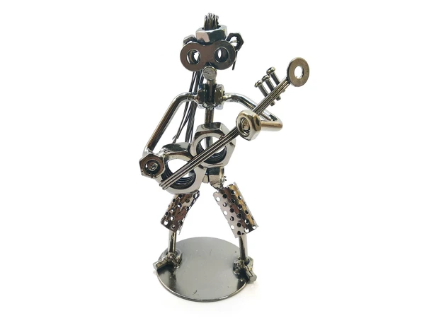 Фото 1 - Techno-art Guitarist metal (18x11x7 cm)