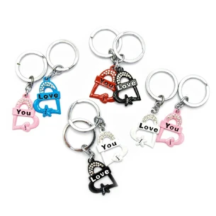 Keychains for lovers (Q) Hearts