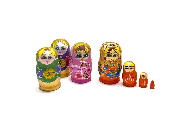 Фото 1 - Matryoshka doll (4 in 1) (8x4.5x4.5 cm)