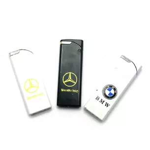 Зажигалка газовая турбо (7х2,5х0,5 см)