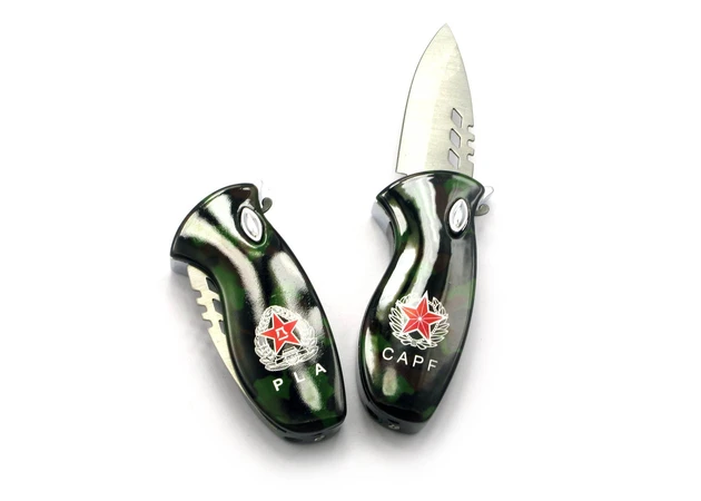 Фото 1 - Turbo gas lighter with a knife (7.5x3x2 cm).