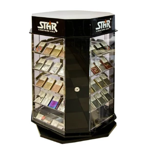 Under deposit Stand for lighters rotates (for 60 lighters) (60x36x35 cm)