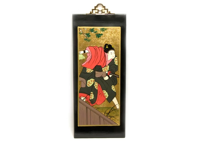 Фото 1 - Painting Samurai (43x17x1cm)