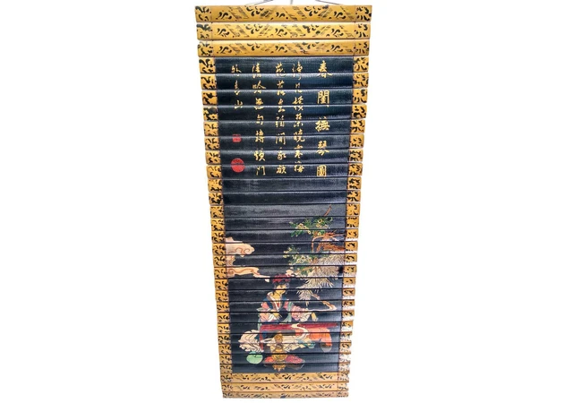 Фото 1 - Bamboo panel Musician Girl (24x65 cm)