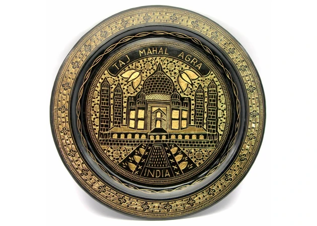 Фото 1 - Bronze wall plate (29 cm) (Wall Plate BD 12)