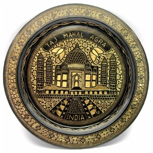 Bronze wall plate (29 cm) (Wall Plate BD 12)