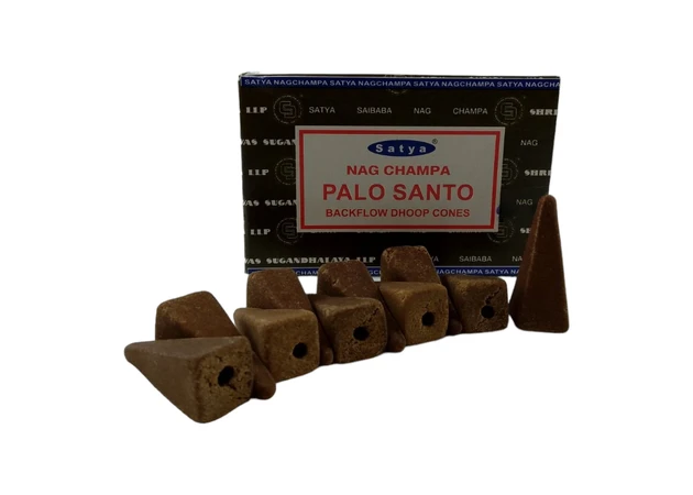 Фото 1 - Palo Santo Backflow Cones (Пало Санто) (Satya) 10 конусів в упаковці