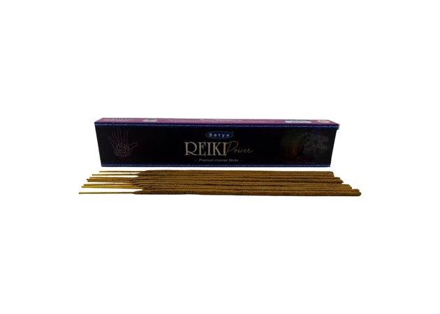 Фото 1 - Reiki Power premium incence sticks (Satya) пыльцевое благоухание 15 гр.