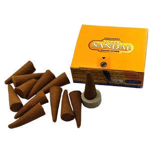 Super Sandal dhoop cones(Супер Сандал)(15 гр.)(Satya) масала конусы