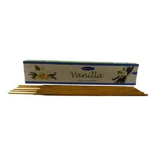 Vanilla premium incence sticks (Ваниль) (Satya) пыльцевое благоухание 15 гр.