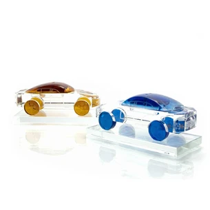 Crystal car (for oil aroma) (10.5x5x4.5 cm)