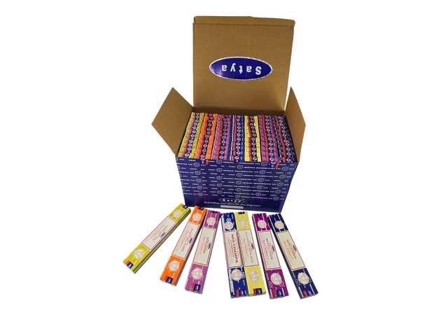Фото 1 - Aromatic set VFM Series -2 (7 types of 12 pcs in total 84 pcs) (15 gm) (Satya) pollen aroma
