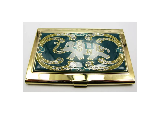 Фото 1 - Metal business card Gold (9.5x6.5x0.5 cm) 19310 P
