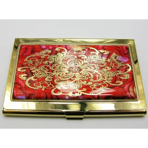 Business card Gold pattern (9.5x6.5x0.5 cm) 19306 C