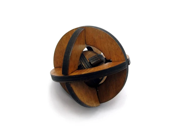 Фото 1 - Sphere wooden puzzle (7x7x7 cm)