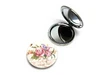 Фото 2 - Romantic-Art round cosmetic mirror (d-6.5 cm)