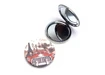 Фото 4 - Romantic-Art round cosmetic mirror (d-6.5 cm)