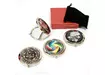 Фото 9 - Cosmetic mirror Mother-of-pearl (d-7 cm) (in a box + cover)