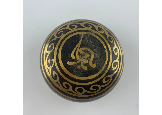 Фото 1 - Singing bowl with a markdown pattern (d-8.5, h-4.5 cm) (240 g.)