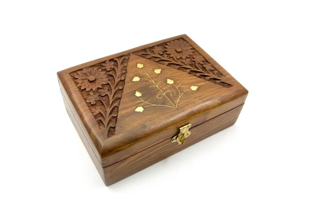 Фото 1 - Rosewood casket (17.5x13x6.5 cm) (7x5)