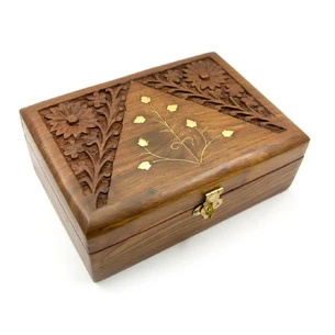 Шкатулка рожеве дерево (17,5х13х6,5 см) (7 х 5)
