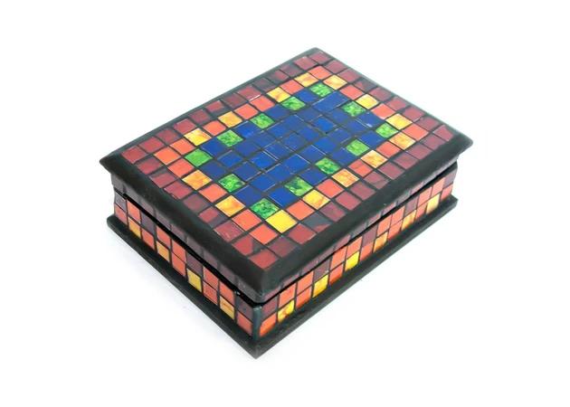 Фото 1 - Box for decorated mosaic (18x13x5.5 cm) 24301