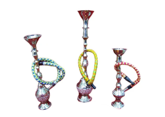 Фото 1 - Colored bronze hookahs (no. 3 pcs.)