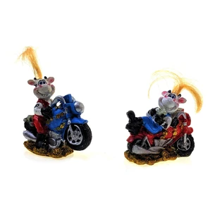 A cow on a motorcycle (4 pcs/pack)