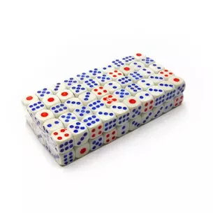 Кости игральные (100 штук) (11.6х5,8х2,3)