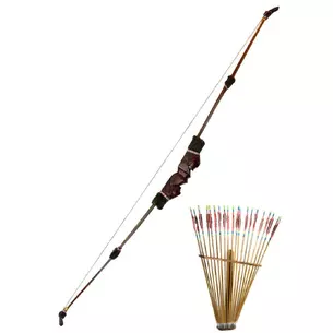Bow with arrows (150x70 cm).