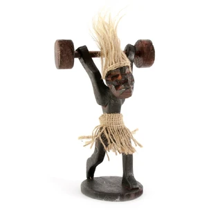 Papua Barbell tree (18.5x12x7.5 cm)