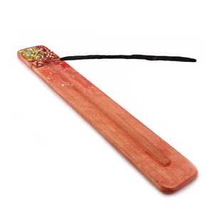 Mandala aroma stand (260x40x7 mm), hand-painted, solid wood.