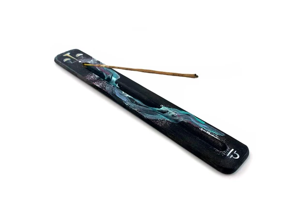 Фото 1 - Zodiac-Libra aroma stand (260x40x7 mm), hand-painted, solid wood.
